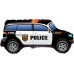 Шар (33''/84 см) Фигура, Полицейская машина, Черный