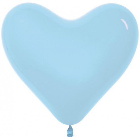 Сердце (6''/15 см) Светло-голубой 