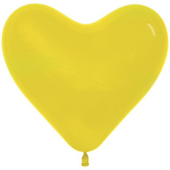 Сердце (6''/15 см) Желтый