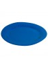 Тарелка однотонная, синий, 23 см, 6шт